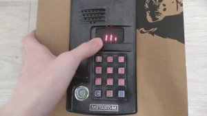 Как сбросить домофон Метаком МК2003-ТМ4Е на заводские настройки