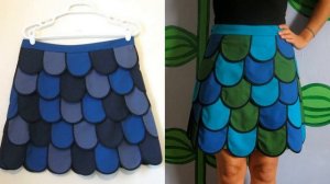 ЛОСКУТНЫЕ ЮБКИ HAND MADE ИДЕИ/PATCHWORK SKIRT