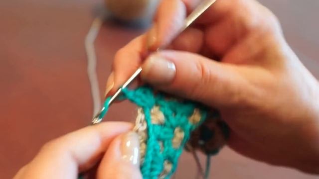 Узор для пледа крючком. Двухцветный узор крючком. Часть 2.