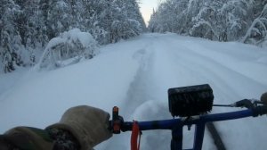Помор! Мотобукситовщик с модулем толкач. Обзор проходимость и управляемость.