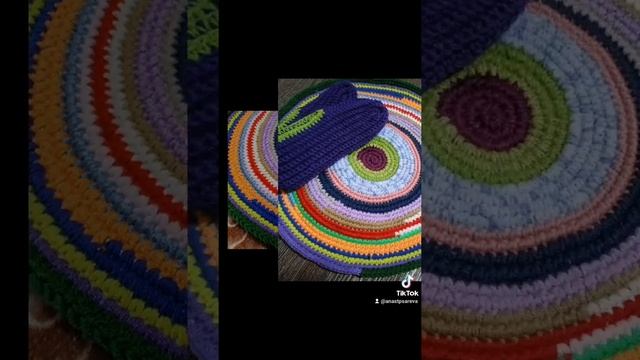 Коврик крючком смотреть онлайн