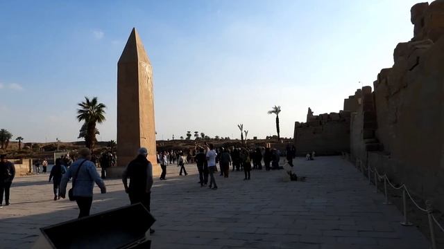 Egypt, Tempio di Karnak, Tempio di Luxor illuminato смотреть онлайн
