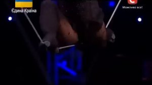 Украина имеет талант 6. Татьяна Кундик - баланс на проволоке