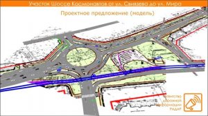 Моделирование организации дорожного движения на Шоссе Космонавтов, г. Пермь
