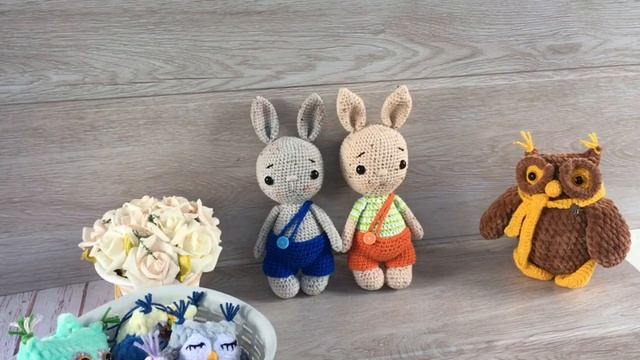 Готовые работы за май. Вязаные совушки, лягушка,, единорожка. смотреть онлайн