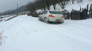 Nissan Skyline v35 4wd snow