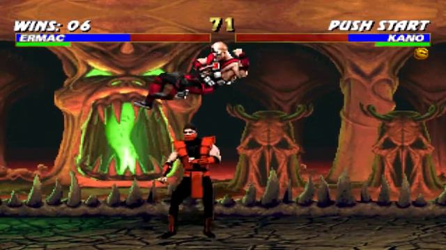 Mortal Kombat Trilogy PC Ermac Playthrough II (Very Hard) HD 60fps смотреть онлайн
