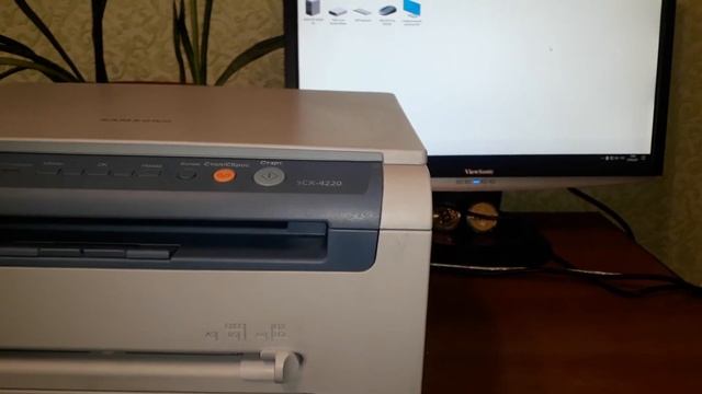 МФУ Samsung SCX-4220 видео обзор смотреть онлайн
