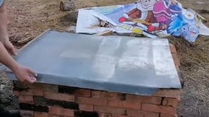 поросенок запечённый в самодельном тандыре