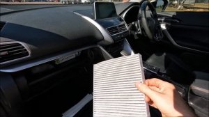How to Replace a Mitsubishi Eclipse Cross Air Conditioning (AC) Pollen Filter (2017 on)