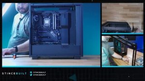 NZXT H7 FLOW w/ RTX 4070Ti + RYZEN 7800X3D Braalik's PC BUILD!