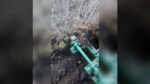 Выкопочный плуг на минитракторе 20 л.с. Отлично себя зарекомендовал.тел89094542187, 89181975887