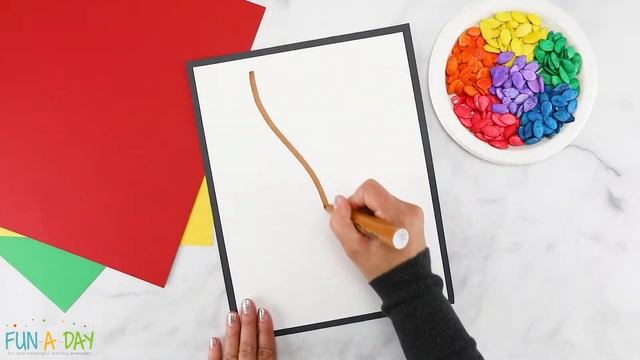 Fall Tree Pumpkin Seed Art смотреть онлайн