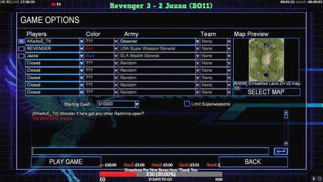 Zero Hour Livestream! Revenger v Jazza Apex's Semi-Showdown Tourney | Command & Conquer Zero Hour смотреть онлайн