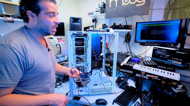 Pro Audio Studio PC Building Tutorial #2 Threadripper 3960x TRX40 Designare Start to Finish Compute