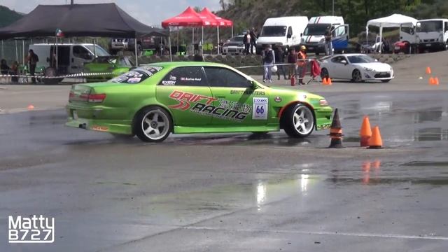 1JZ-GTE JZX100 Toyota Mark II - Testing at Drift Matsuri! смотреть онлайн