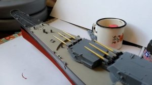 линкор миссури еще в сборке