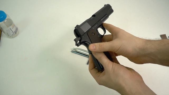 KWC Colt M1911 A1 CO2 GBB (KCB-76AHN) смотреть онлайн