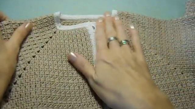 Детская кофточка крючком. Финал.