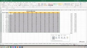 How To Do Quick Column % Total in Excel with Quick Analysis? Tutorial in Hindi