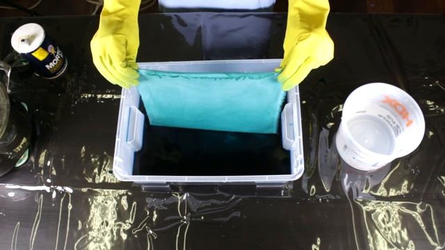 How to Dye Fabric - Ombré Dip Dye Technique смотреть онлайн