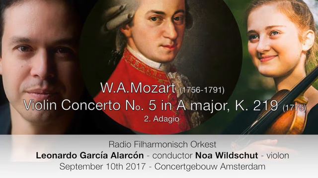 W.A. Mozart - Violin Concerto No. 5 in A major K. 219 2. Adiago