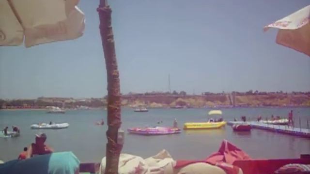 Sharm el Shiekh beach at call to prayer. смотреть онлайн