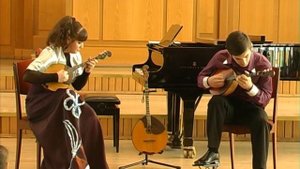 Франсуа Куперен "Маленькие ветряные мельницы". Исполняет дуэт "Эдельвейс"