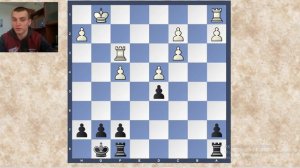 Принятый королевский гамбит (за черных). "Мощная партия" М.Ботвинника.