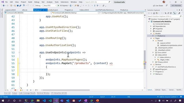 7. Making a Simple API ASPNET Core 101