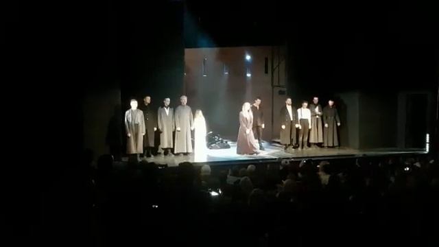 Театр на Малой Бронной. Макбет. Поклон 28.09.2019