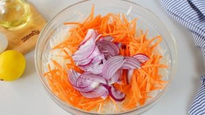 Салат с морковью, капустой и свеклой