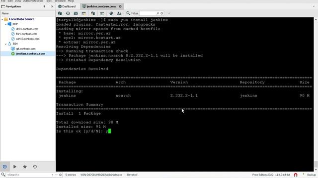 1 - Jenkins CI/CD CentOS 7 üzərinə qurulması смотреть онлайн