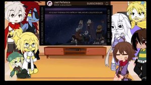 Undertale reacts to Underverse || again I was lazy ||