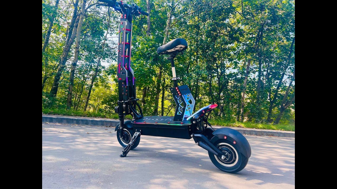 Электросамокат Syccyba Pantera 2.0 - обзор, тест-драйв, замер максималки, разбор. смотреть онлайн