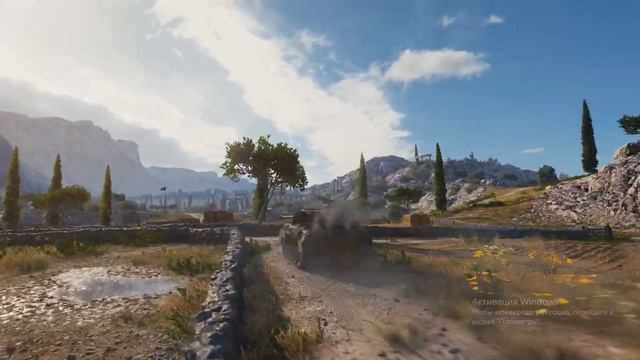 Просто "покатушки".  Демонстрация Ультра графики в World of Tanks. 60 fps HD.