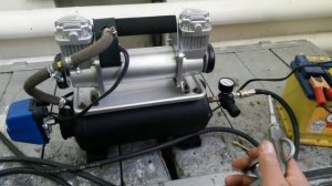 Тольяттинец!Автомобильный Компрессор на +12V ! Доработанный