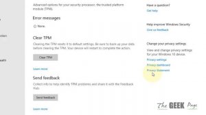 How to Reset TPM (Trusted Platform Module) on Windows PC