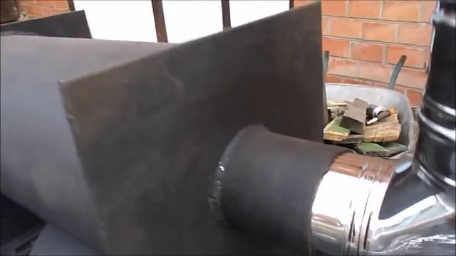 Экономная печь с футерованной топкой. смотреть онлайн