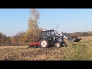 дисковая борона бдм 2400х2 навесная, в поле на МТЗ-82 с куном, тел.для продажи 89189977949