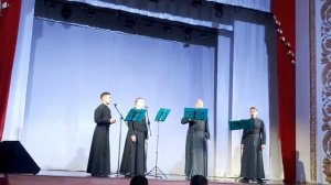 Квартет Ганина яма Ныне отпущаеши Знаменный распев