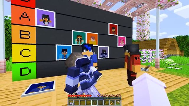 Minecraft But I RATE MY FRIENDS! смотреть онлайн