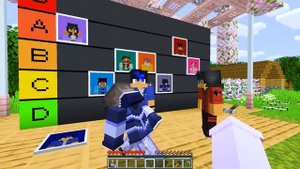 Minecraft But I RATE MY FRIENDS!