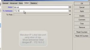 DST-NAT (Destination Network Address Translation) Mikrotik