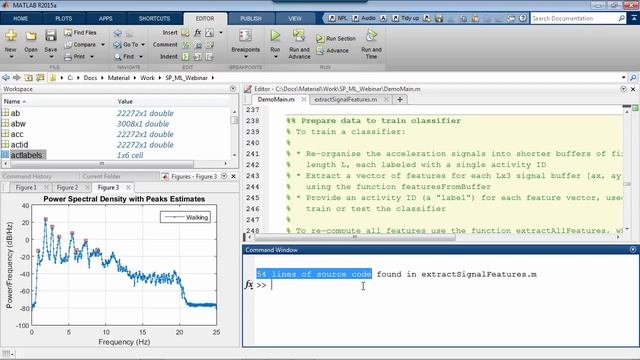 Signal Processing and Machine Learning Techniques for Sensor Data Analytics