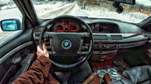 2003 BMW 730i 3.0 AT - POV TEST DRIVE