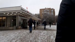 Площадь Гагарина - Ленинский Проспект метро
