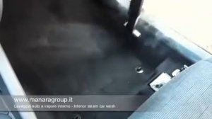 Чистка паром салона автомобиля