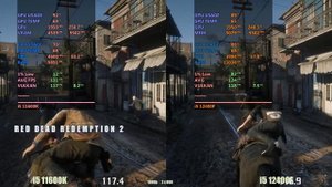 12th gen i5 12400f vs 11th gen  i5 11600k