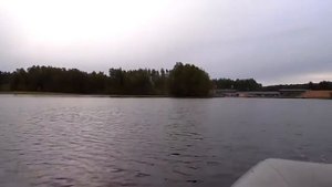 Лодка надувная из пвх VIKING 3.20 производство компании ПОСЕЙДОН,мотор YAMAHA 2CMHS.